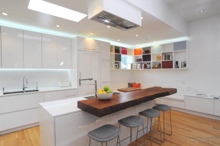 Aménagement cuisine 52 idées pour obtenir un look moderne Longueur En cuisine inspiration