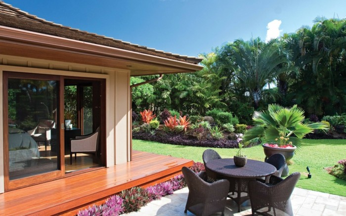 aménagement jardin palmiers-coin-detente-revetement-sol-terrasse
