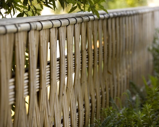 brise-vue-bambou-clôture-ornement