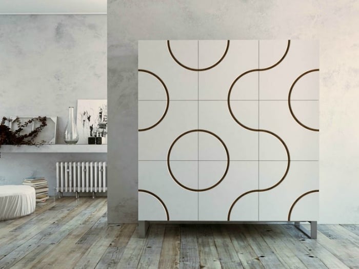 buffet-design-haut-INFINITY-Meneghello-Paolelli-Associati-blanc-motifs-circulaires