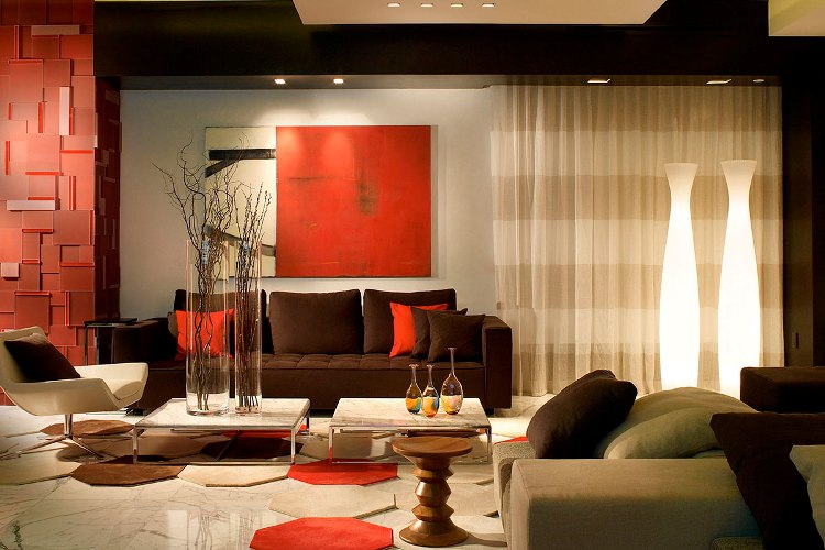 Décoration murale dans le salon en 25 idées super tendance