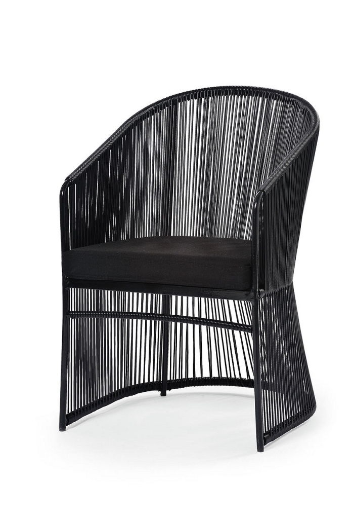 fauteuil-jardin-design-italien-Tibidabo-aluminium-noir