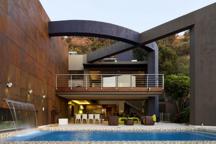 Garde corps extérieur sur le balcon – designs et matériaux Inspiration Balcon Maison