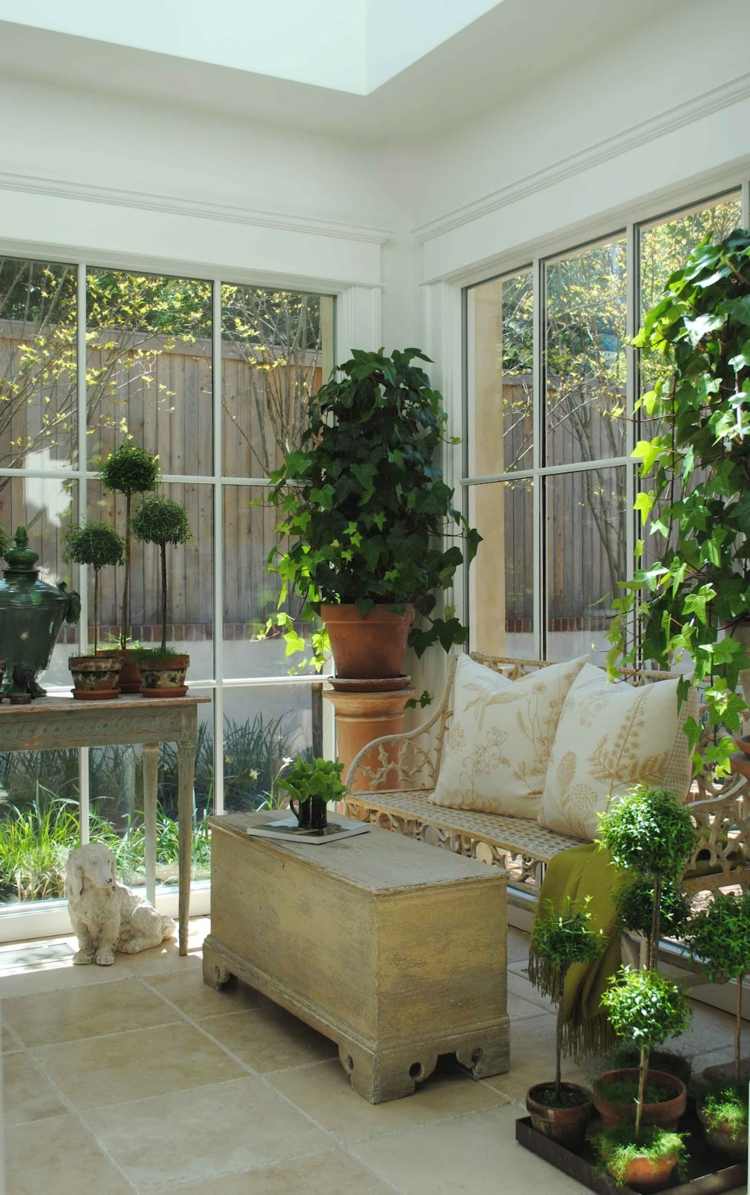 25 idées bon marché d'aménagement de jardin d'hiver