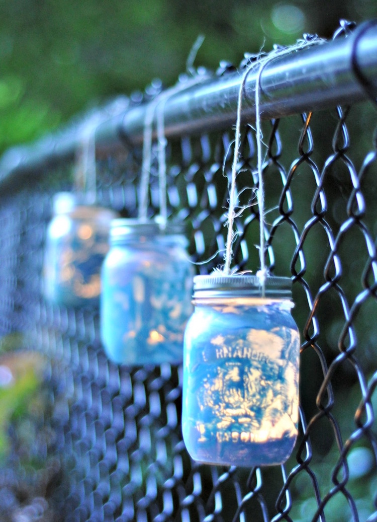 lanterne-extérieur-DIY-bocal-Mason-Jar-peint-poncé