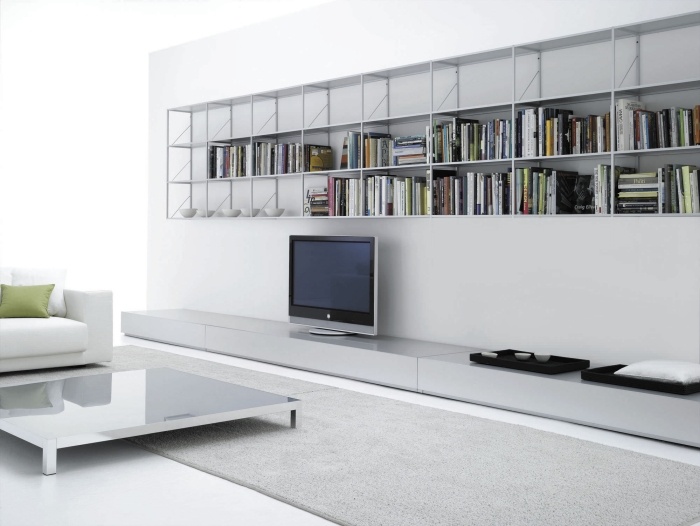 meuble tv design italien extra long E.Arosio