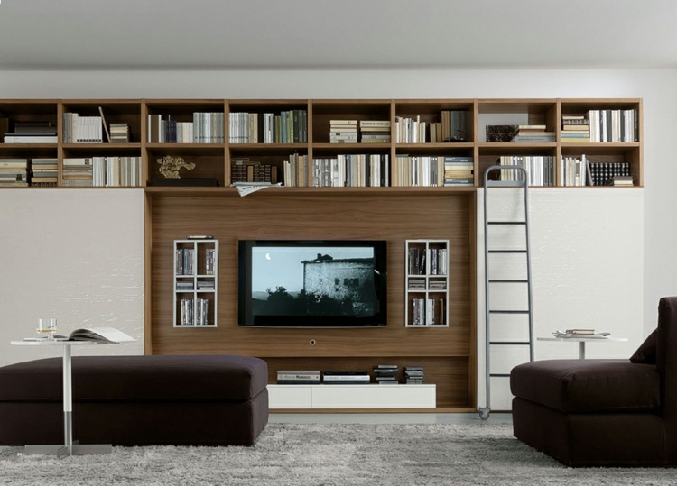 meubles-salon-TV-etageres-canape-table-ronde
