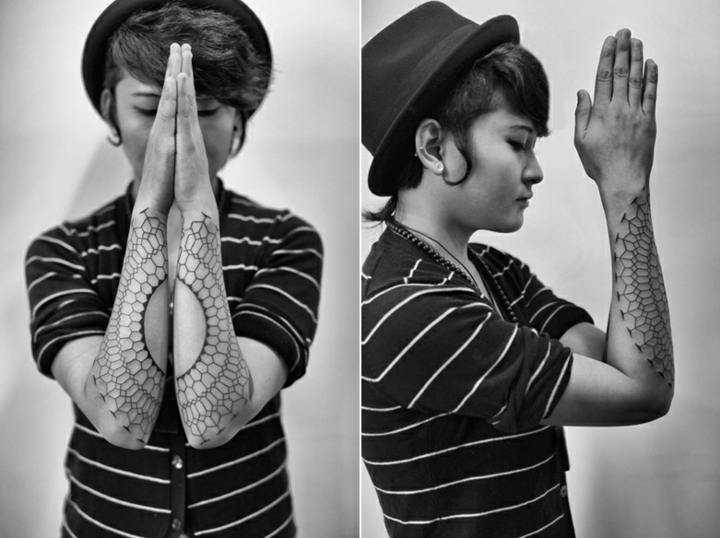 modèle-tatouage-avant-bras-femme-forme-geometrique