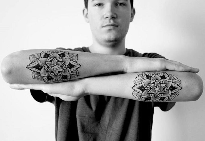 modèle-tatouage-avant-bras-homme-motif-maori