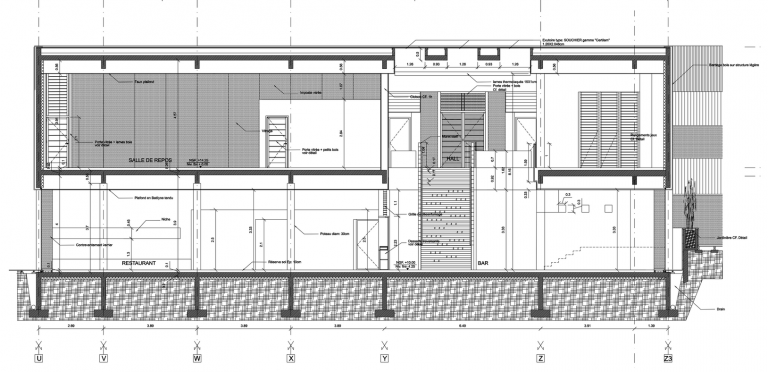 plan-architectural-hôtel-Casadelmar-Porto-Vecchio