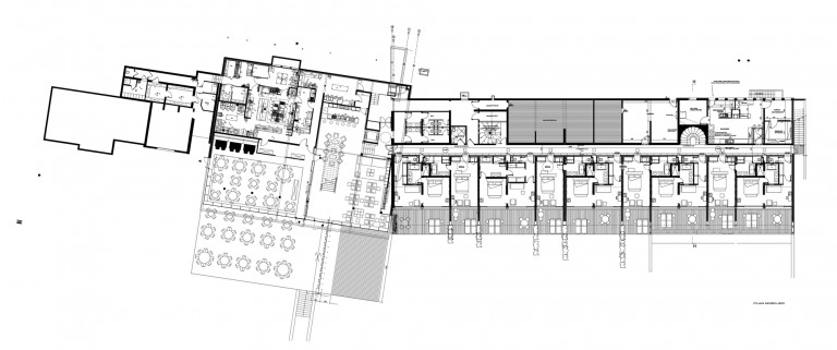 plan-architectural-hôtel-Casadelmar-Porto-Vecchio-Jean-François-Bodin