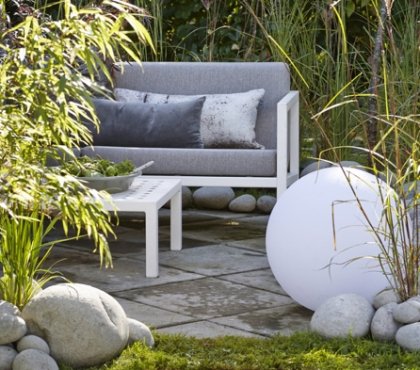 jardin moderne