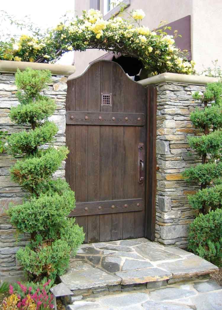 Portillon de jardin et portail– les premiers qui nous accueillent Portail inspiration clôture