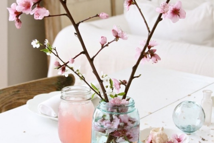 Le style shabby chic dans la décoration de maison printanière