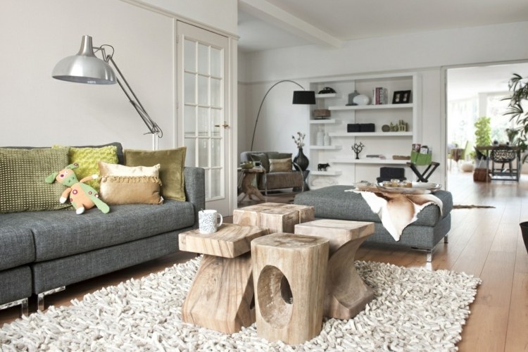 Projets Géniaux Table En Basse Bois – Diy ARj354L