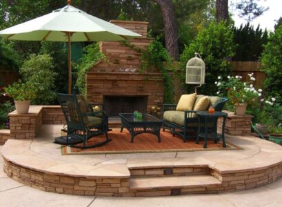 terrasse-exterieure-meubles-jardin-parasol
