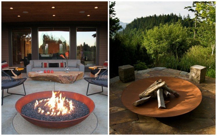 55 idées sympas pour intégrer l'acier corten dans votre jardin