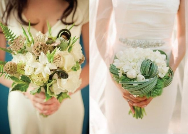 bouquet-mariée-blanc-vert-éléments-pot-pourri