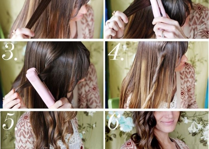 Cheveux bouclés avec un lisseur! Astuces et tutos en photos