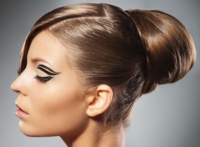 coiffure-femme-printemps-2015-queue-cheval-chignon-frange-raie