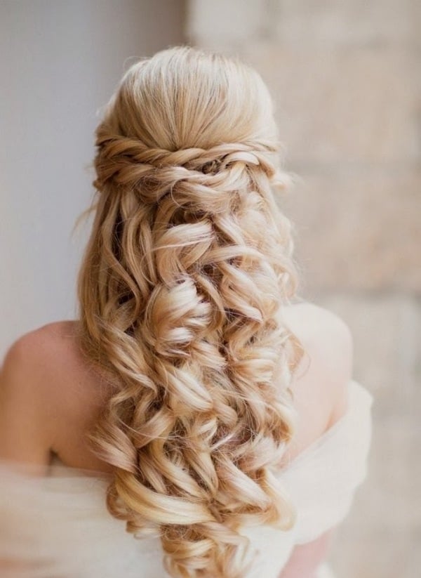 coiffure-mariage-2015-cheveux-longs-bouclé-tresse