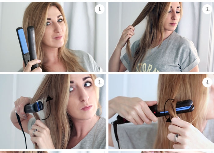 Cheveux bouclés avec un lisseur! Astuces et tutos en photos