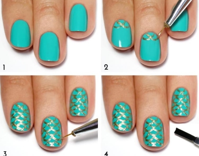 Décoration ongles étape par étape en 26 photos sublimes