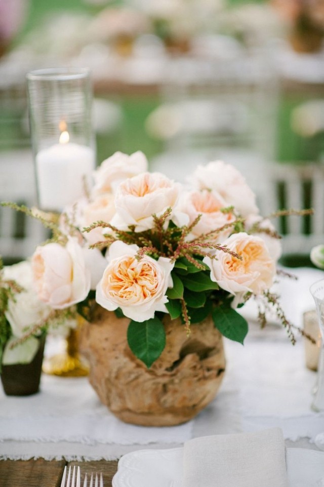 déco-originale-centre-table-mariage-vase-rustique-fleurs
