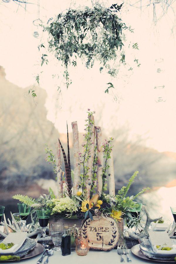 décoration-mariage-numéro-table-composition-florale-champêtre