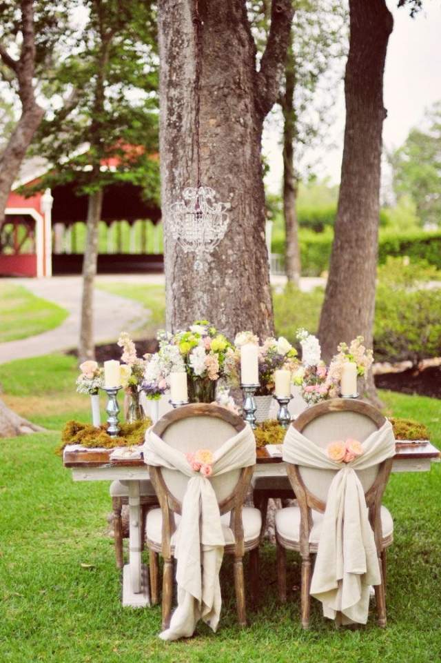décoration-table-mariage-champêtre-chandeliers-vintage
