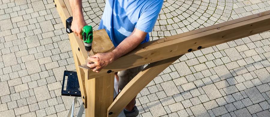fabriquer une pergola soi même facilement