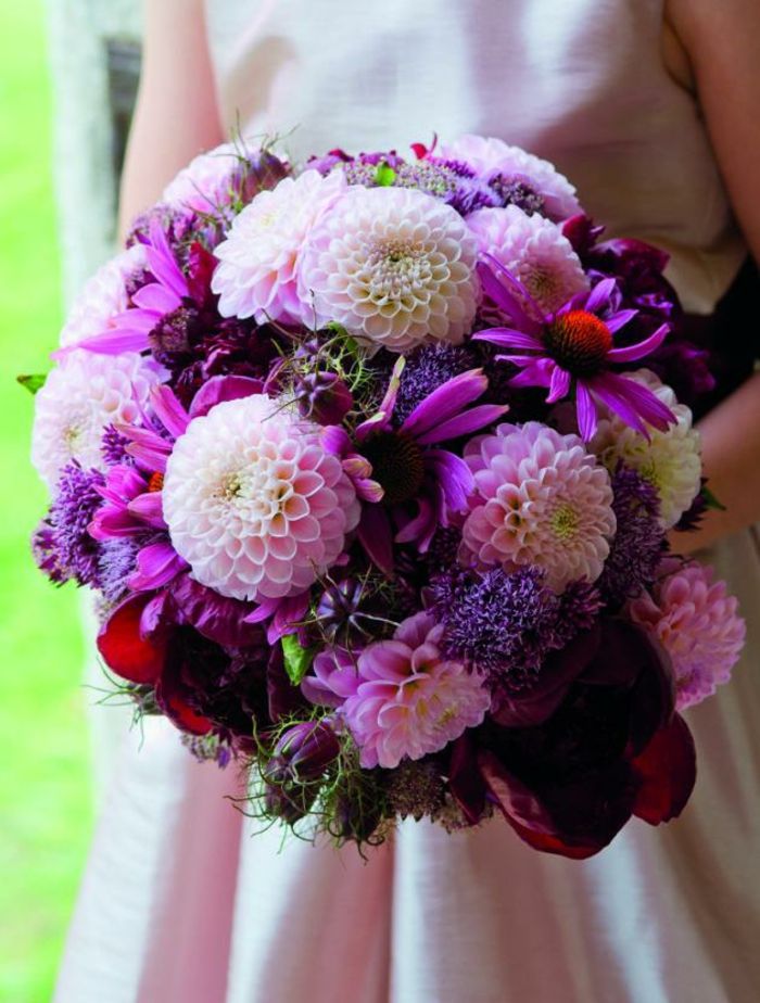 fleurs mariage été-automne-dahlias-floraison-juin-octobre