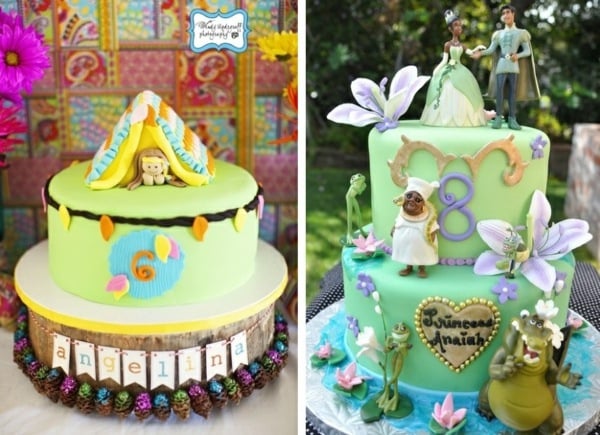 gâteau-anniversaire-original-fille-Tiana-princesse-grenouille