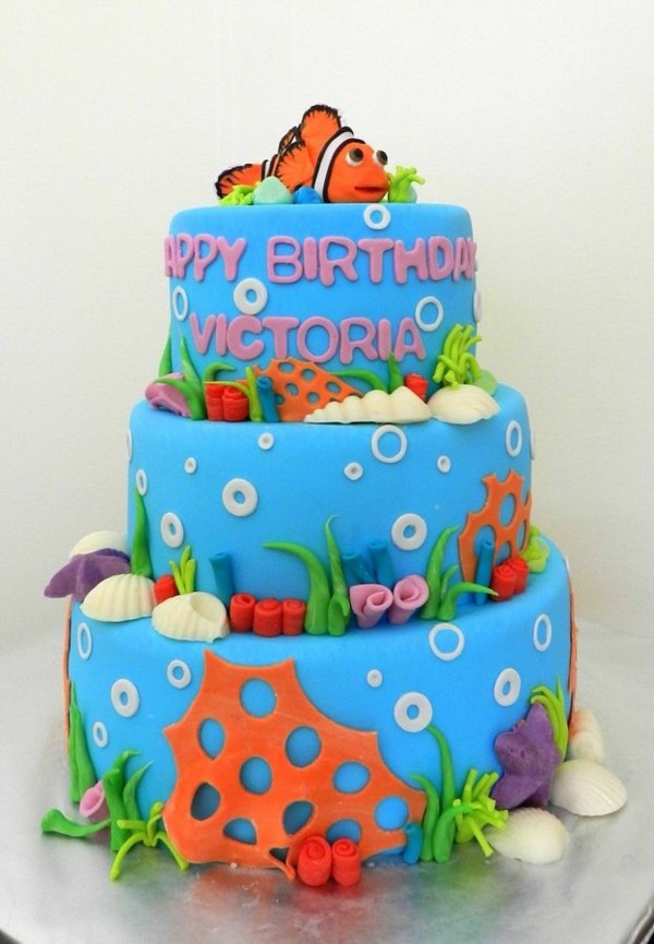 gâteau-anniversaire-original-fille-garçon-Monde-Nemo