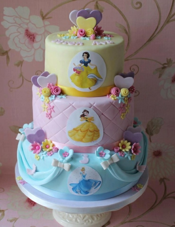 gâteau anniversaire original fille-princesses-Disney