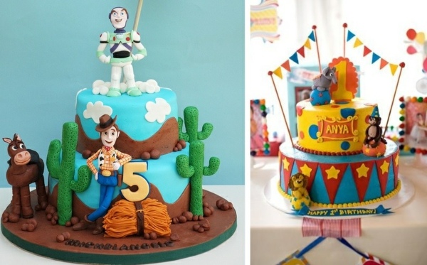 gâteaux-anniversaire-originaux-Toy-Story-Histoire-Jouets-cirque