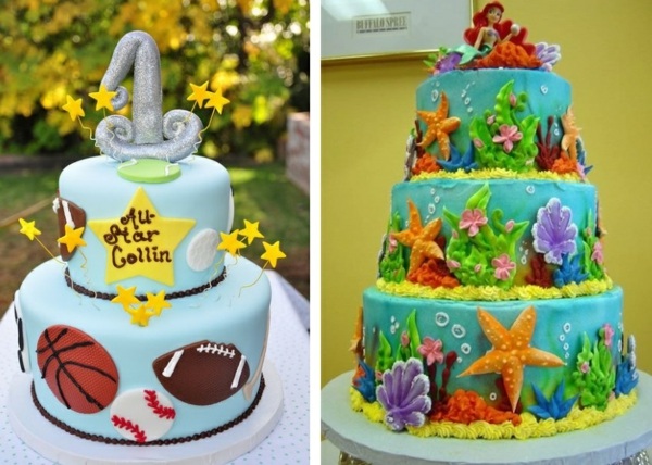 gâteaux-anniversaire-originaux-thème-sports-Ariel