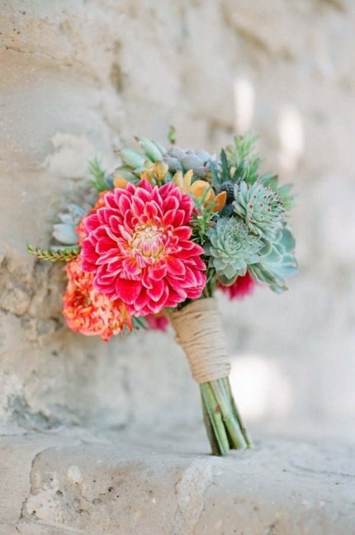 Fleurs Mariage 55 Idées Déco De Table Et Bouquet De Mariée