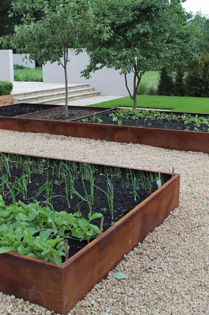 55 idées sympas pour intégrer l'acier corten dans votre jardin