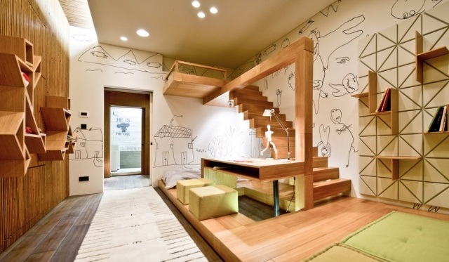 55 loft idées ultra modernes de déco industrielle et de luxe Créatif Escalier Loft