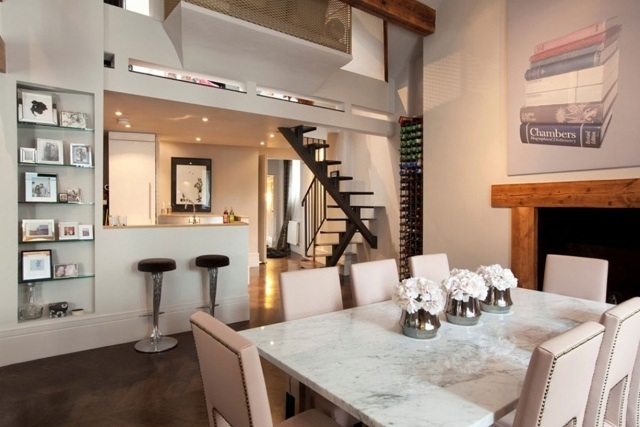 55 loft idées ultra modernes de déco industrielle et de luxe Créatif Escalier Loft