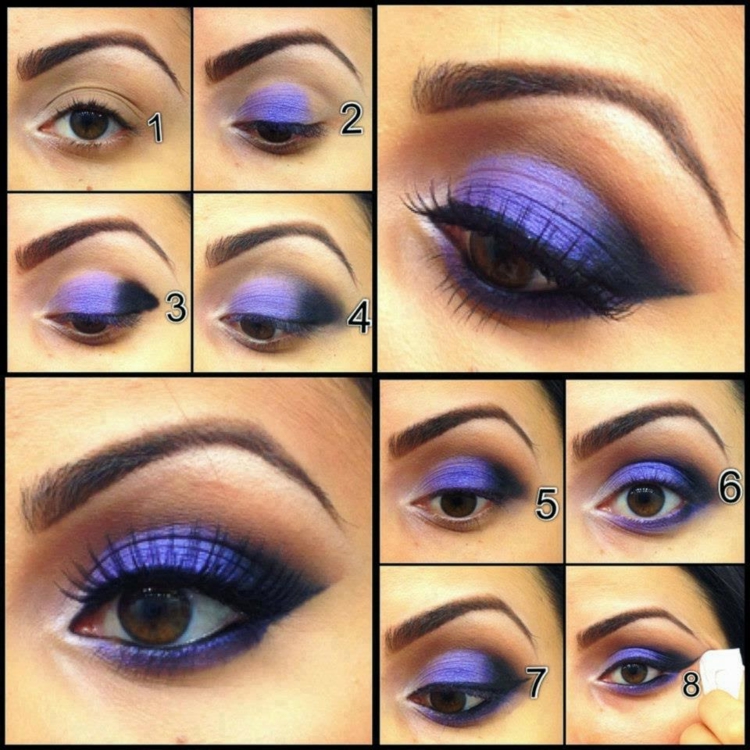 maquillage-yeux-bleu-cobalt-mascara-eye-liner