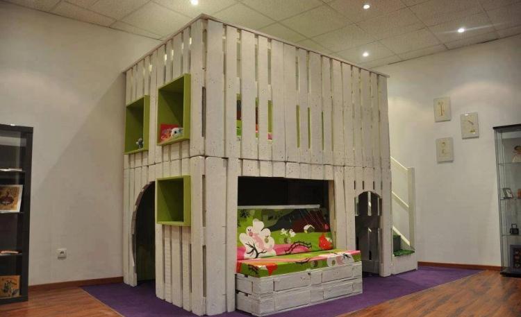 Meuble en palette: 81 idées diy pour votre espace maison! Banquette idee Chambre
