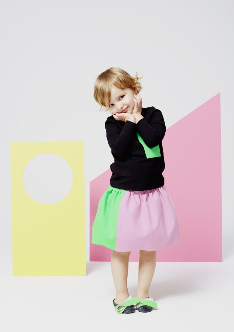 mode-enfant-petite-fille-roksanda-rock-jupe-rose-vert-blouse