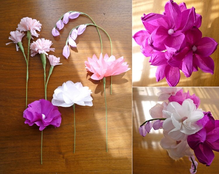 offrir-des-fleurs-papier-crepon-fete-des-meres-idees-bricolage