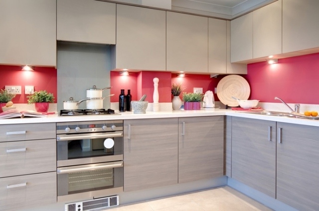 Peinture cuisine et combinaisons de couleurs en 55 idées Dosseret décor Gris