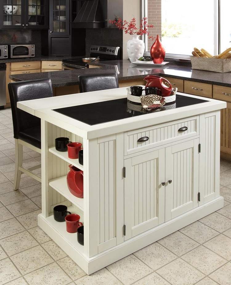 Petite cuisine avec îlot central? oui, voilà 28 exemples! Accessoire cuisine moderne