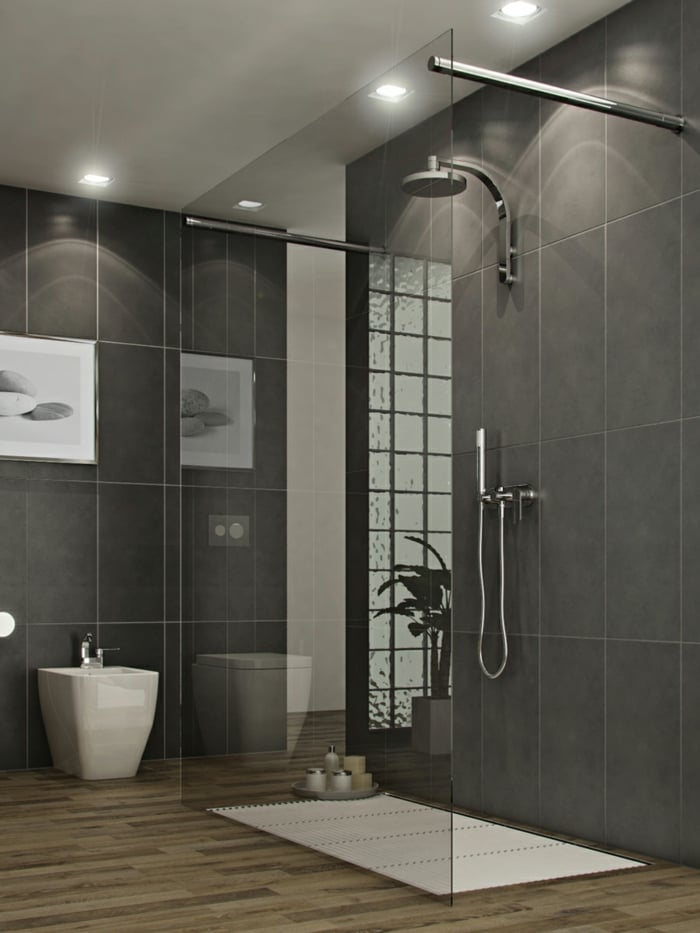 salle-de-bains-design-douche-italienne-revetement-sol-parquet-stratifie