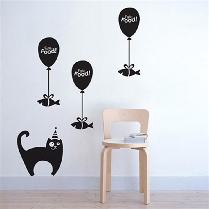 stickers-muraux-chat-poisson-ballons