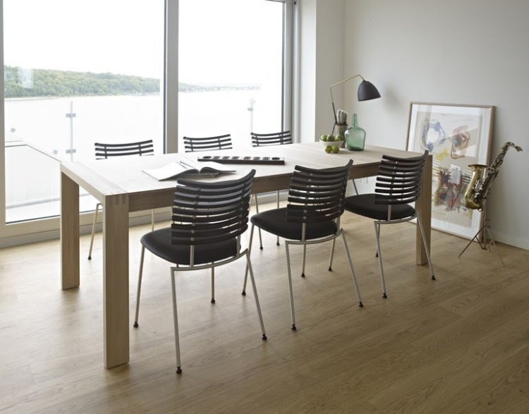 table-bois-massif-GM-LINE-Naver-Collection-rectangulaie-élégante-chaises